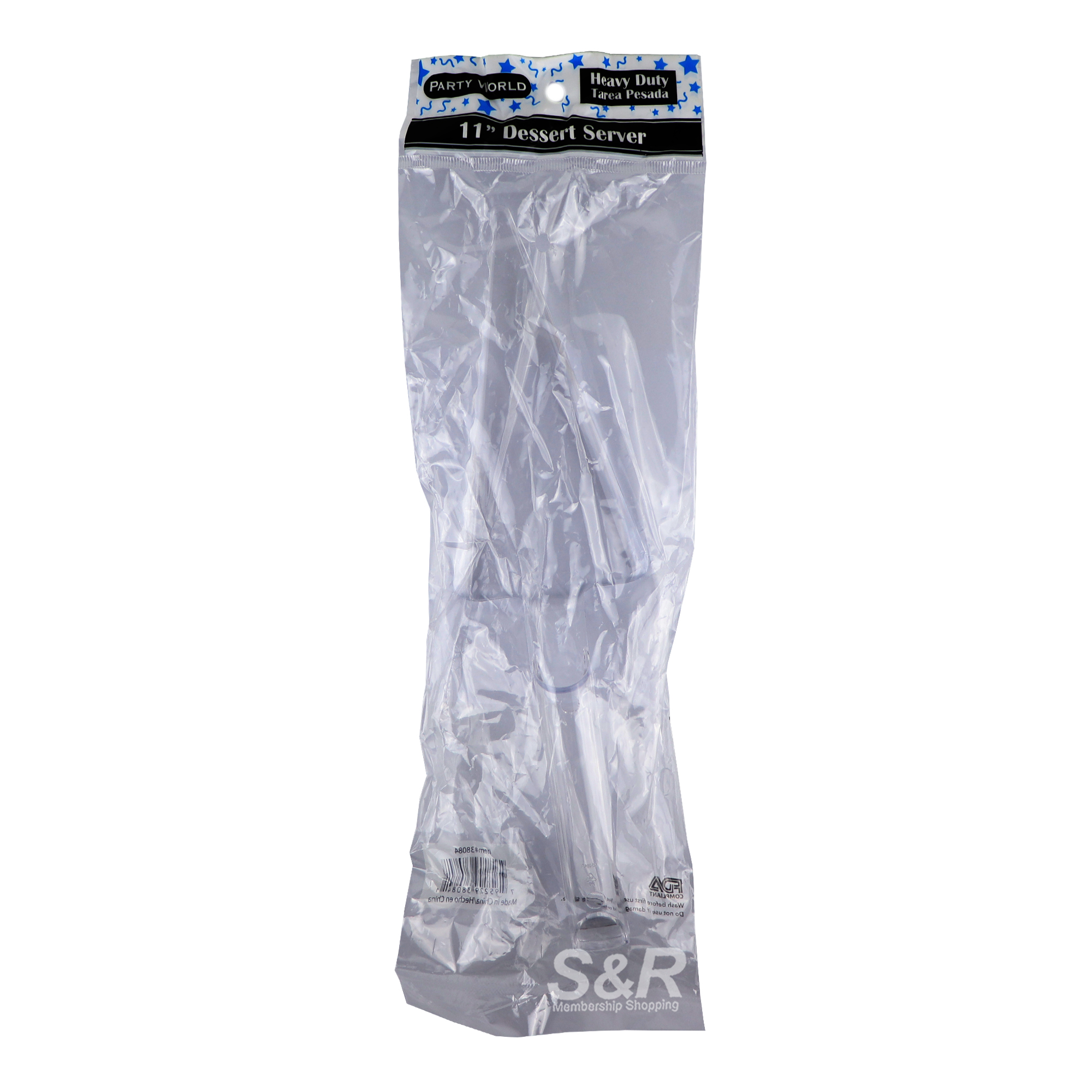 Party World 11in Pie And Cake Plastic Cutter 1pc Party World 11in Pie And Cake Plastic Cutter 1pc